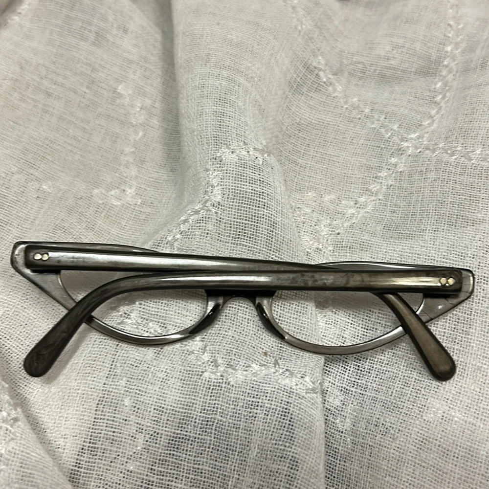 Vintage original cat eye frames with crystals 50s 60s